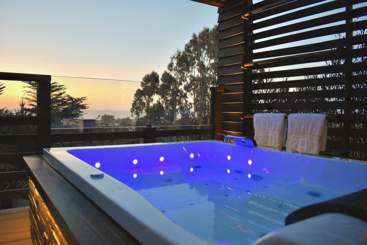 ---- Escapada De Lujo Para Dos ---- Casa Boutique Privada - Vistas Al Oceano - Parrilla Y Fogon En Quincho Privado - Insumos Desayuno - Tu Estadia Incluye Gratis 1 Sesion De Hidromasaje & Cromoterapia Bajo Las Estrellas En Jacuzzi Privado (Adults Onl Pichilemu Exterior foto