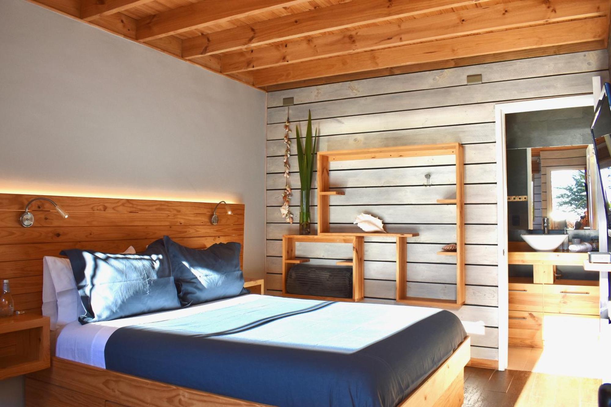 ---- Escapada De Lujo Para Dos ---- Casa Boutique Privada - Vistas Al Oceano - Parrilla Y Fogon En Quincho Privado - Insumos Desayuno - Tu Estadia Incluye Gratis 1 Sesion De Hidromasaje & Cromoterapia Bajo Las Estrellas En Jacuzzi Privado (Adults Onl Pichilemu Quarto foto