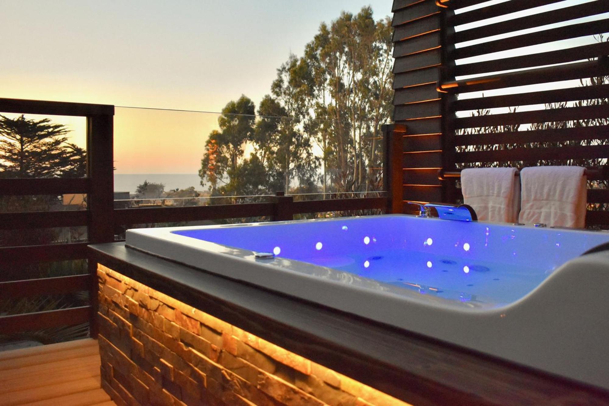 ---- Escapada De Lujo Para Dos ---- Casa Boutique Privada - Vistas Al Oceano - Parrilla Y Fogon En Quincho Privado - Insumos Desayuno - Tu Estadia Incluye Gratis 1 Sesion De Hidromasaje & Cromoterapia Bajo Las Estrellas En Jacuzzi Privado (Adults Onl Pichilemu Quarto foto