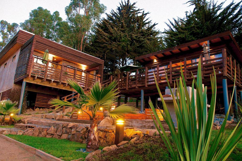 ---- Escapada De Lujo Para Dos ---- Casa Boutique Privada - Vistas Al Oceano - Parrilla Y Fogon En Quincho Privado - Insumos Desayuno - Tu Estadia Incluye Gratis 1 Sesion De Hidromasaje & Cromoterapia Bajo Las Estrellas En Jacuzzi Privado (Adults Onl Pichilemu Exterior foto