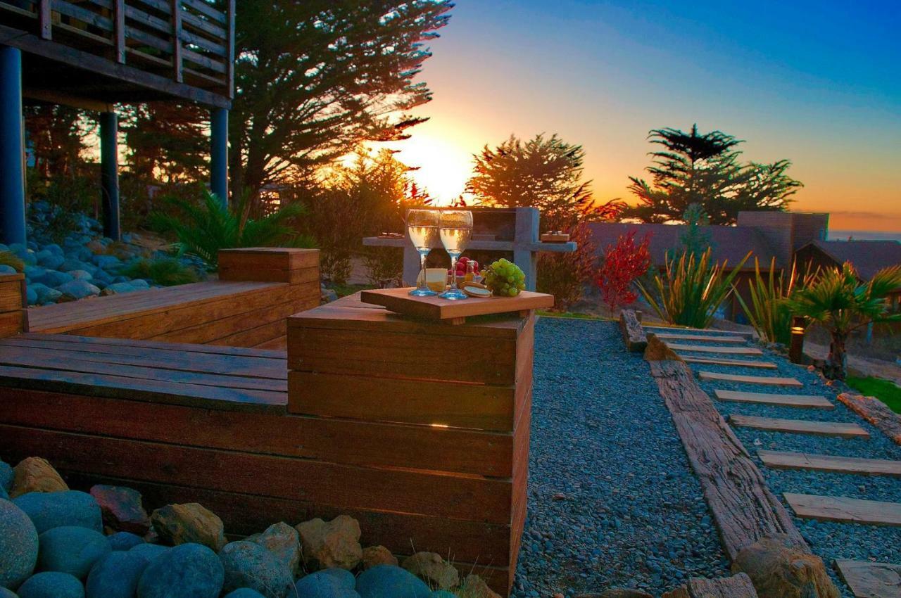 ---- Escapada De Lujo Para Dos ---- Casa Boutique Privada - Vistas Al Oceano - Parrilla Y Fogon En Quincho Privado - Insumos Desayuno - Tu Estadia Incluye Gratis 1 Sesion De Hidromasaje & Cromoterapia Bajo Las Estrellas En Jacuzzi Privado (Adults Onl Pichilemu Quarto foto